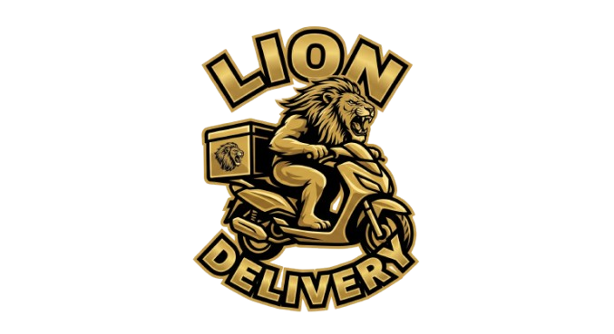 Lion Delivery Logo
